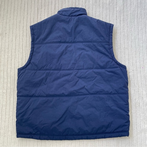 Vintage 90's Nike Navy Blue Puffer Vest | Size XL - Picture 3 of 10